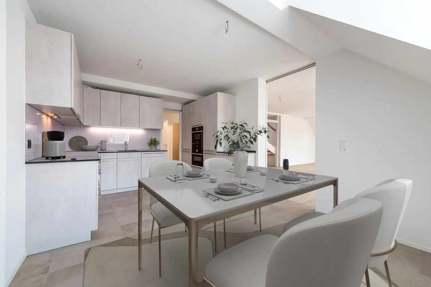 Penthouse noble avec vue sur le lac dans le meilleur emplacement de la ville de Zurich - Photo 5 sur 12