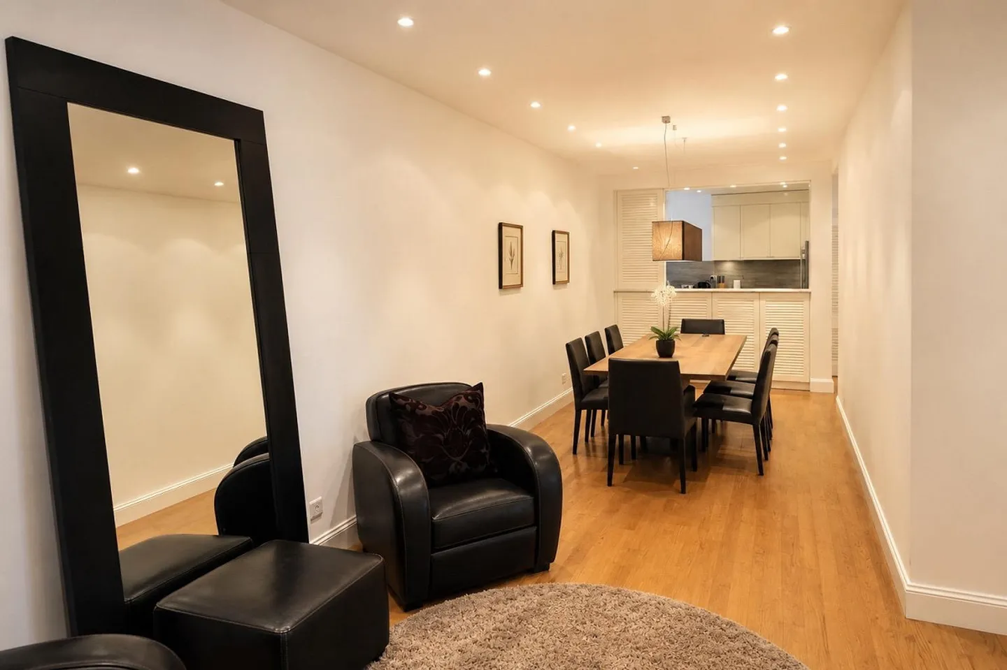 Appartement exécutif de luxe 3 chambres avec balcon privé | Salle de sport, sauna - Photo 9 sur 11