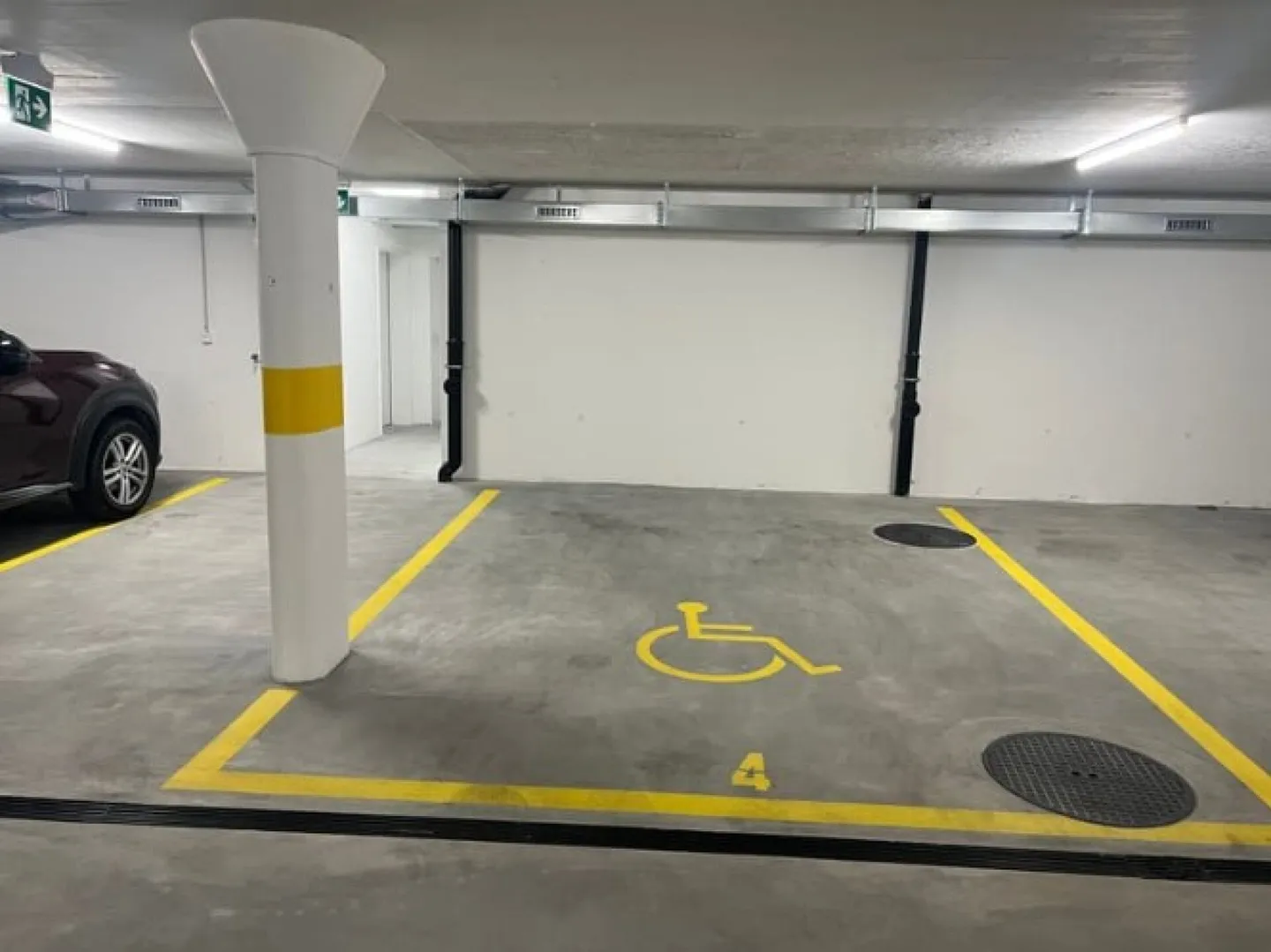 Posto auto sotterraneo centrale in affitto - Foto 2 di 2