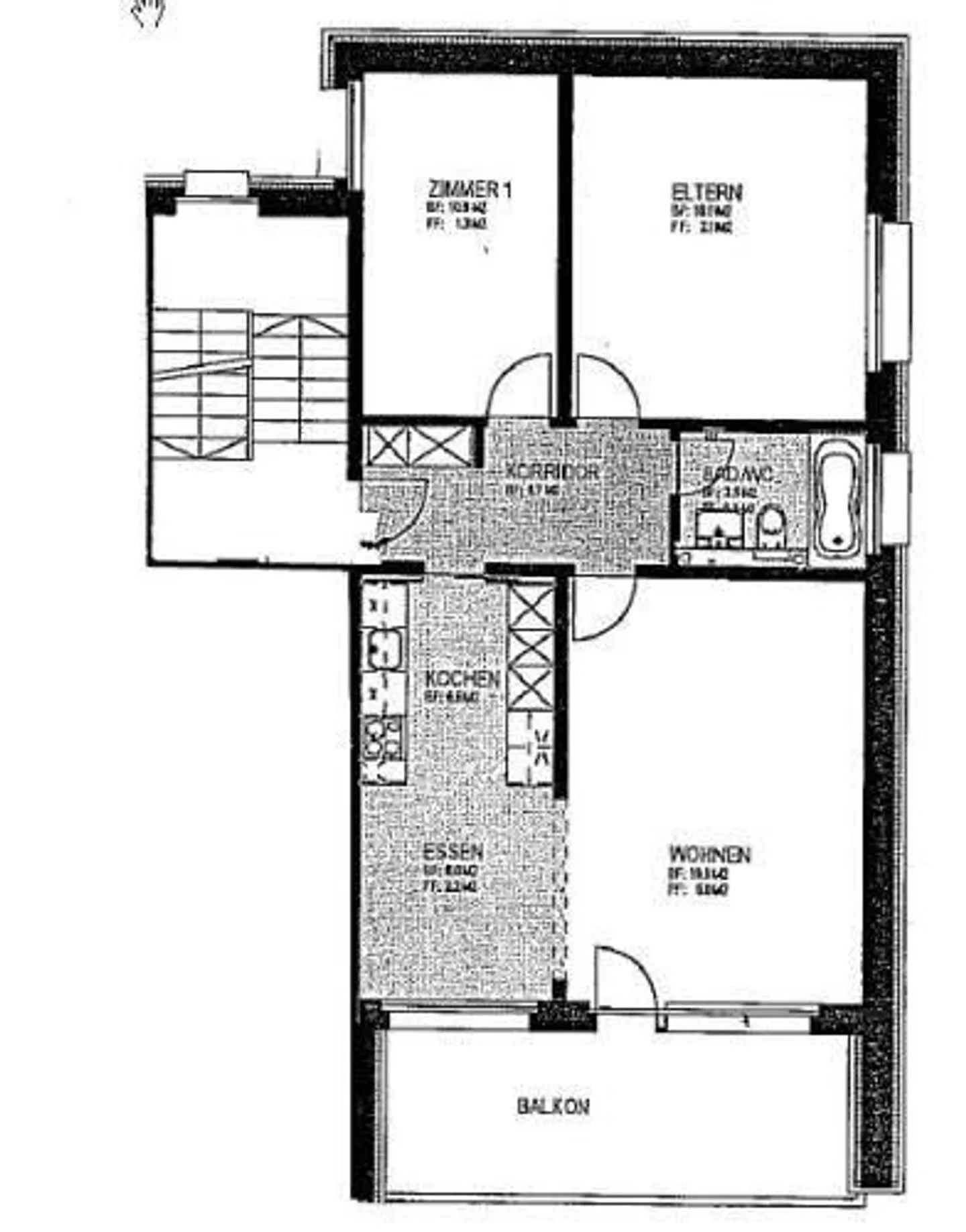 Modern Apartment with Balcony - Photo 5 of 6