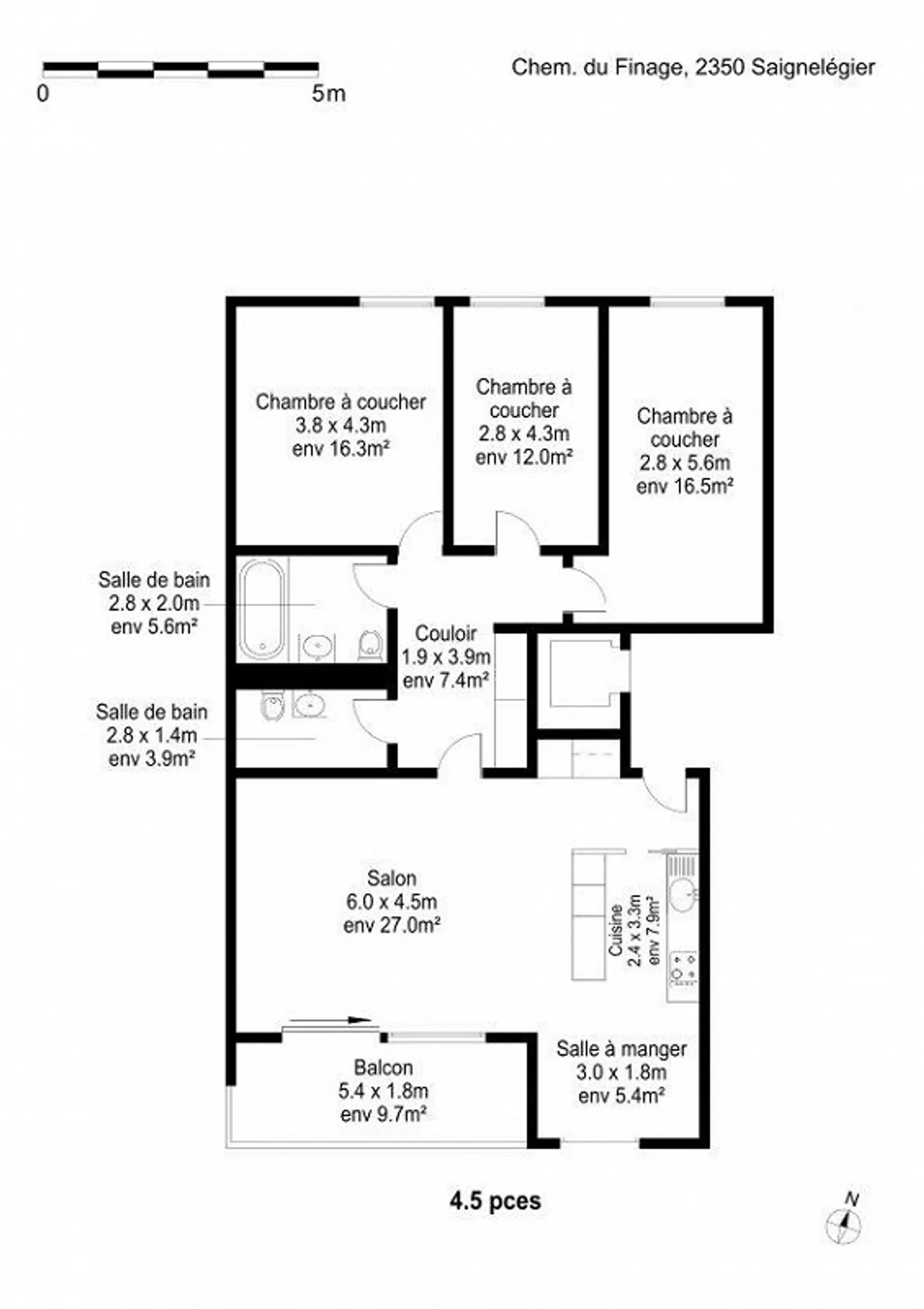 Appartamento in affitto - Foto 6 di 6