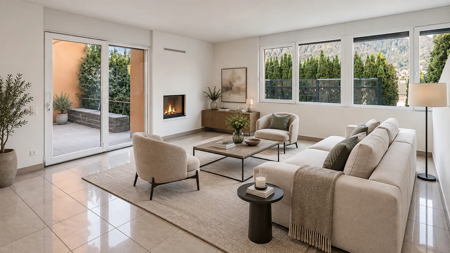 Spacious house with garden a few minutes from Lugano - Photo 4 of 14