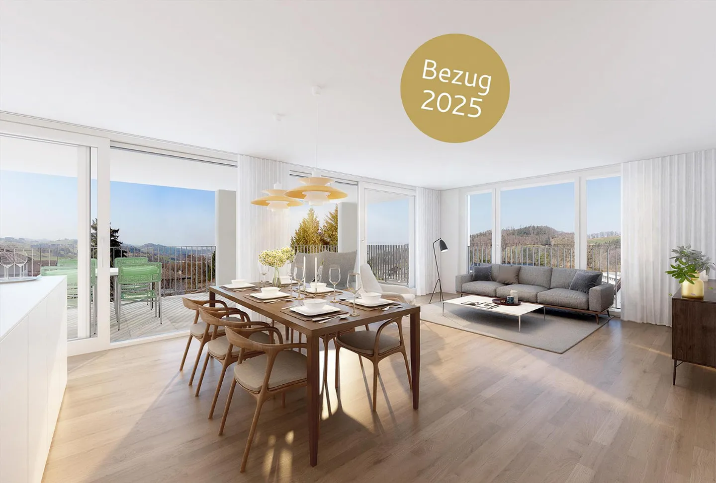Living between city and idyll - 4.5-room apartment with terrace - Photo 1 of 8