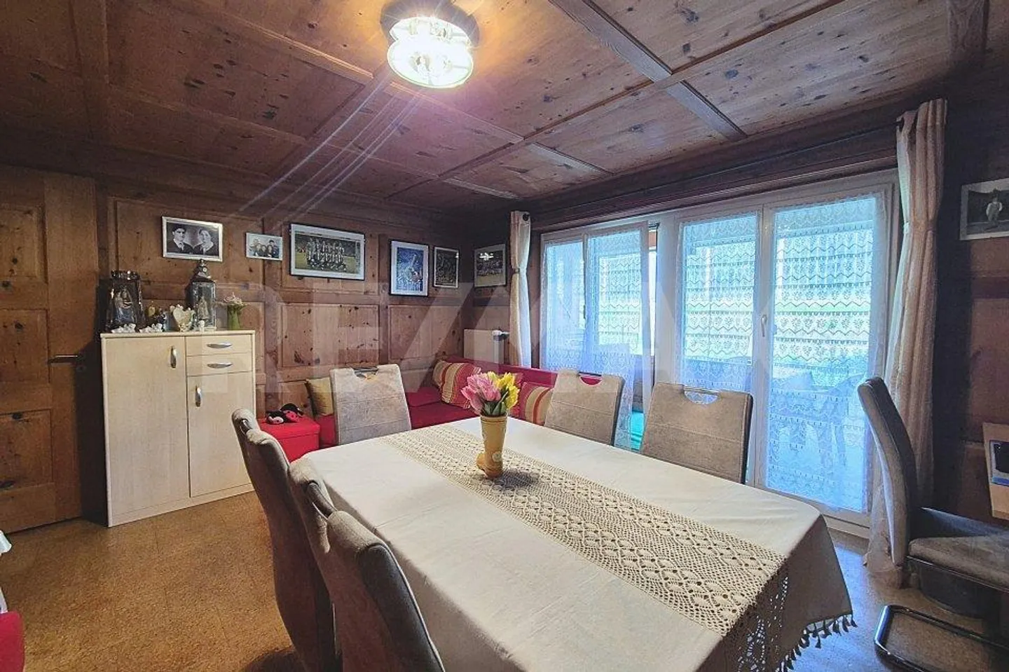 Appartamento 5 locali con due terrazze a Serneus - residenza principale - Foto 1 di 13