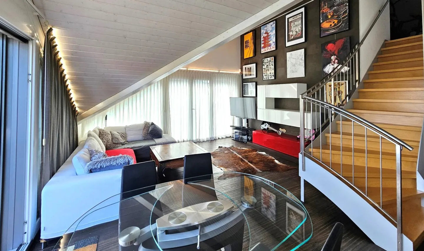 Raro, da non perdere - Duplex molto moderno di 6,5 stanze in mansarda, ampie terrazze - Foto 5 di 15