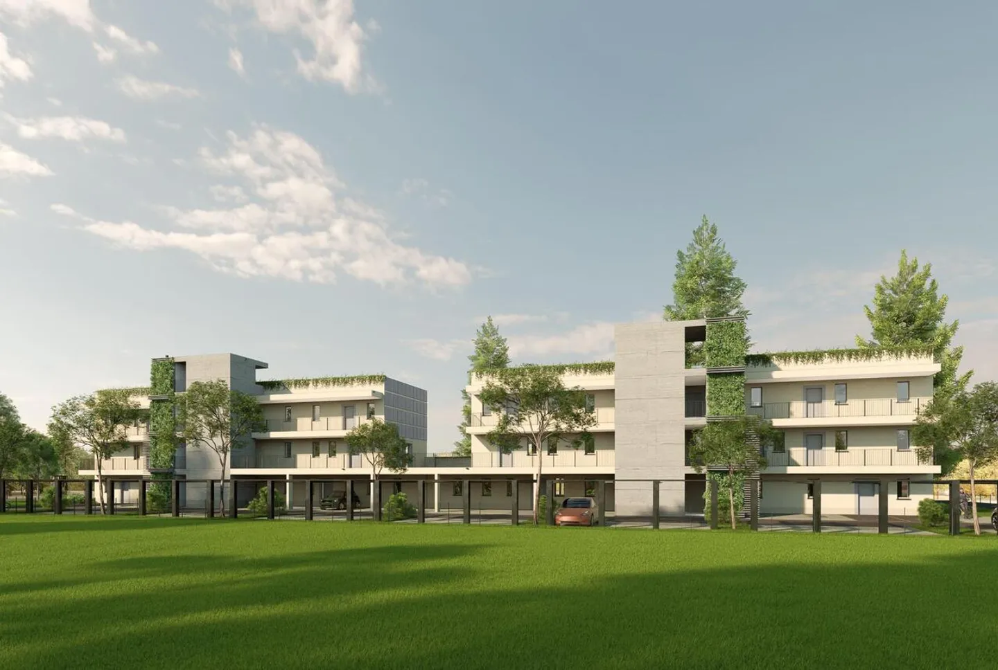 APPARTAMENTO 3.5 LOCALI CON GIARDINO DI NUOVA COSTRUZIONE - Foto 1 di 13