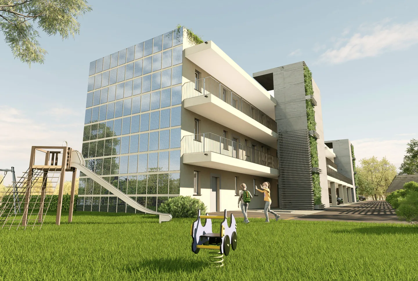 APPARTAMENTO 3.5 LOCALI CON GIARDINO DI NUOVA COSTRUZIONE - Foto 5 di 13