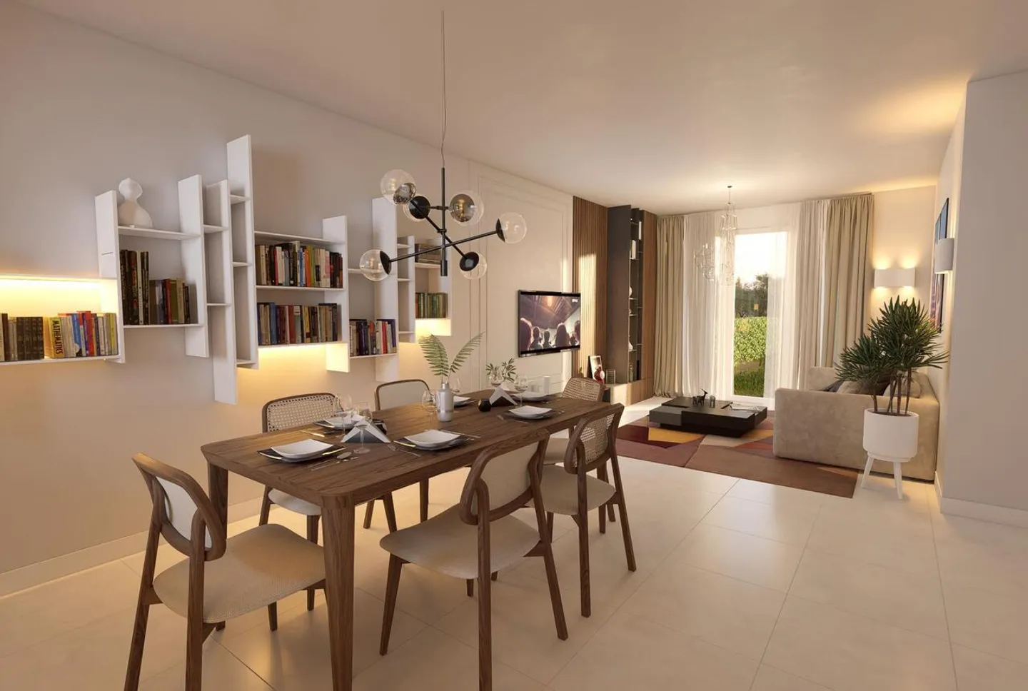 APPARTAMENTO 3.5 LOCALI CON GIARDINO DI NUOVA COSTRUZIONE - Foto 6 di 13