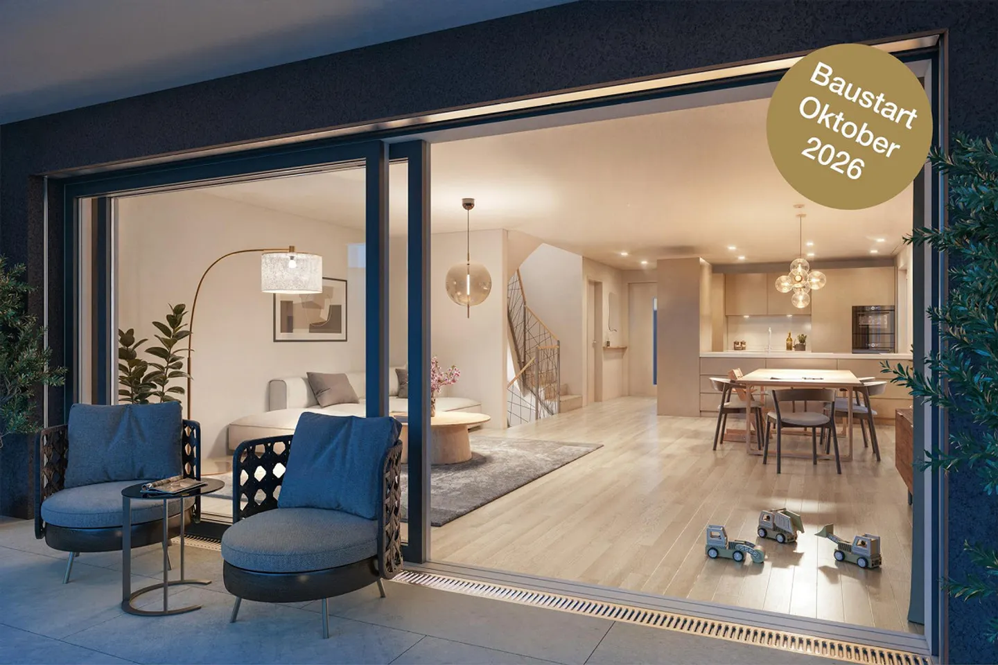 Moderne Einfamilienhäuser im Grünen - Foto 1 von 5