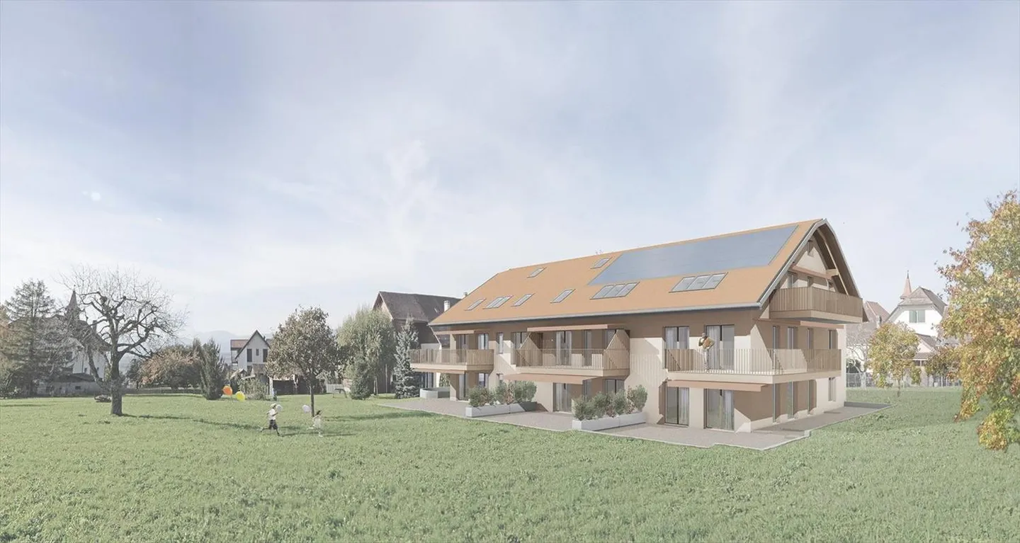 Bel appartement en attique avec mezzanine et grand balcon - Lot 9.a - Photo 1 sur 10
