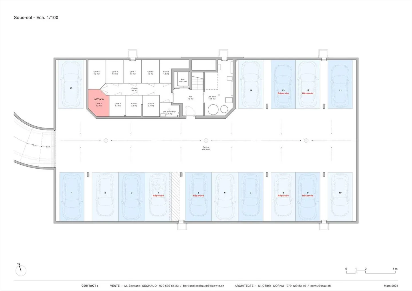 Bel appartement en attique avec mezzanine et grand balcon - Lot 9.a - Photo 8 sur 10