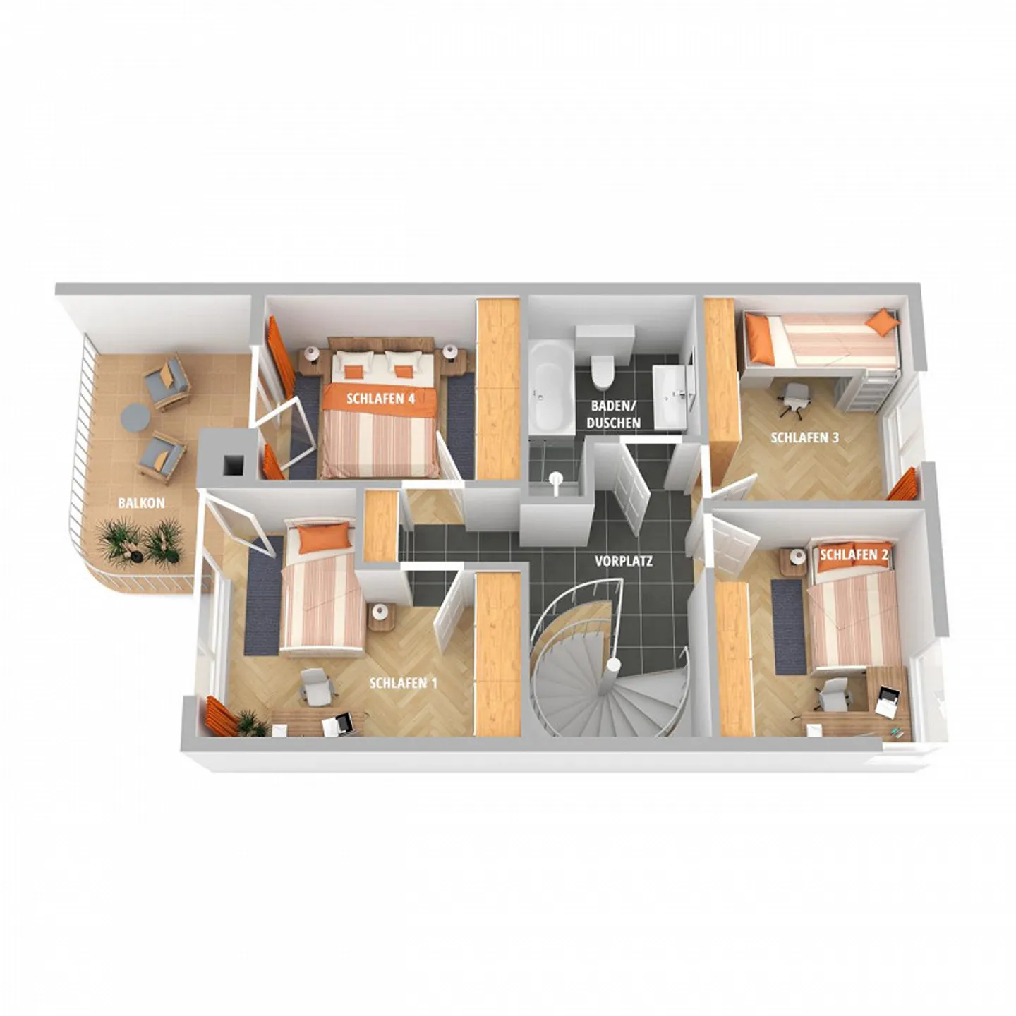Maison individuelle en rangée de 6,5 pièces rénovée avec style - Photo 26 sur 26