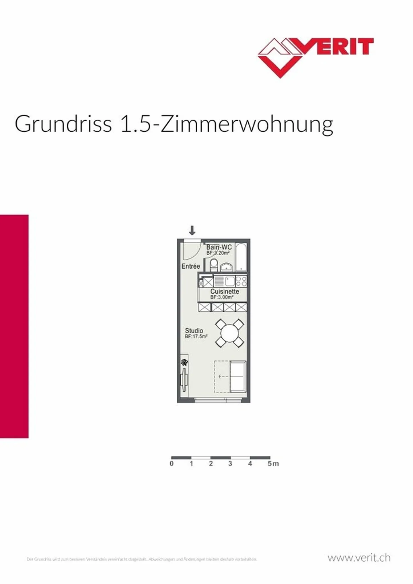 Renoviertes Studio mit Seeblick - Foto 7 von 7