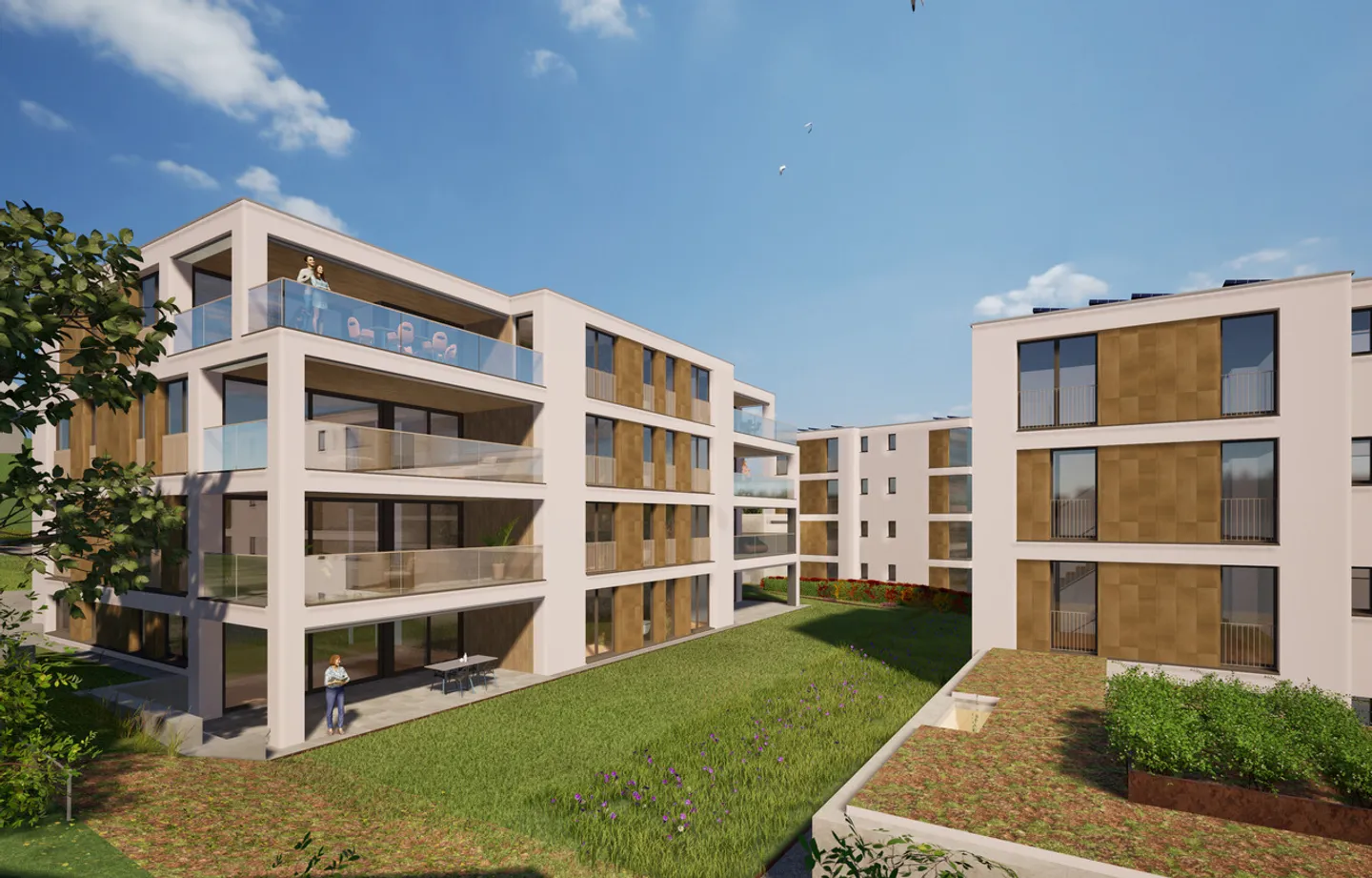 Modern, grosszügig, luxuriös, ruhig - Foto 1 von 9