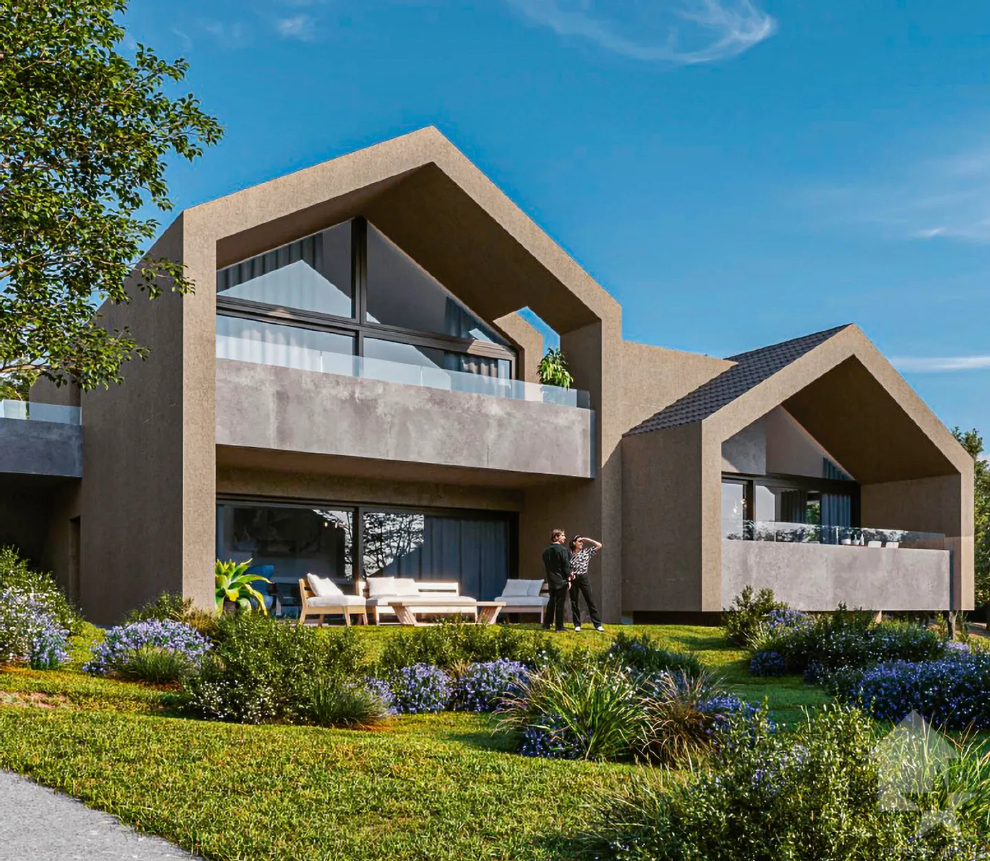 Penthouse 3,5 Zimmer mit moderner und eleganter Architektur - Foto 4 von 10