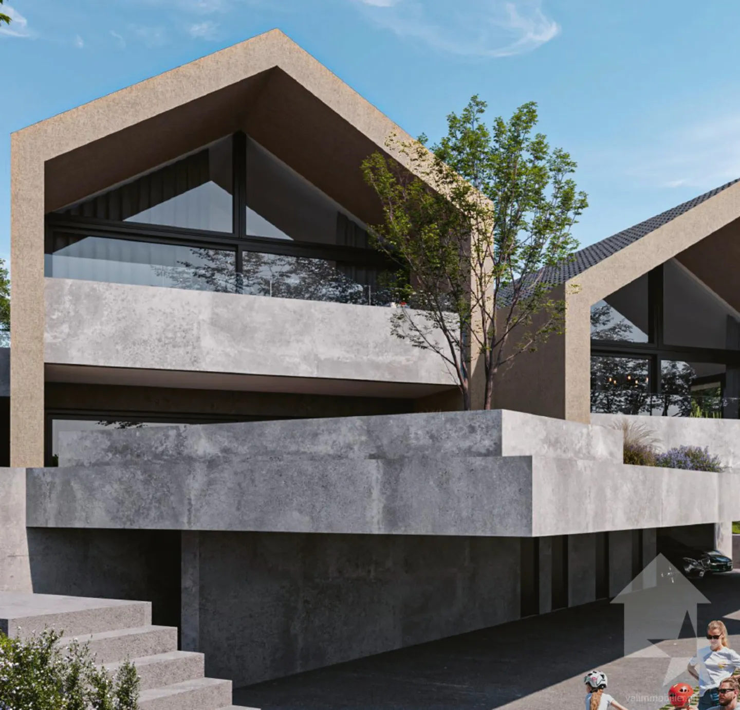 Penthouse 3,5 Zimmer mit moderner und eleganter Architektur - Foto 10 von 10