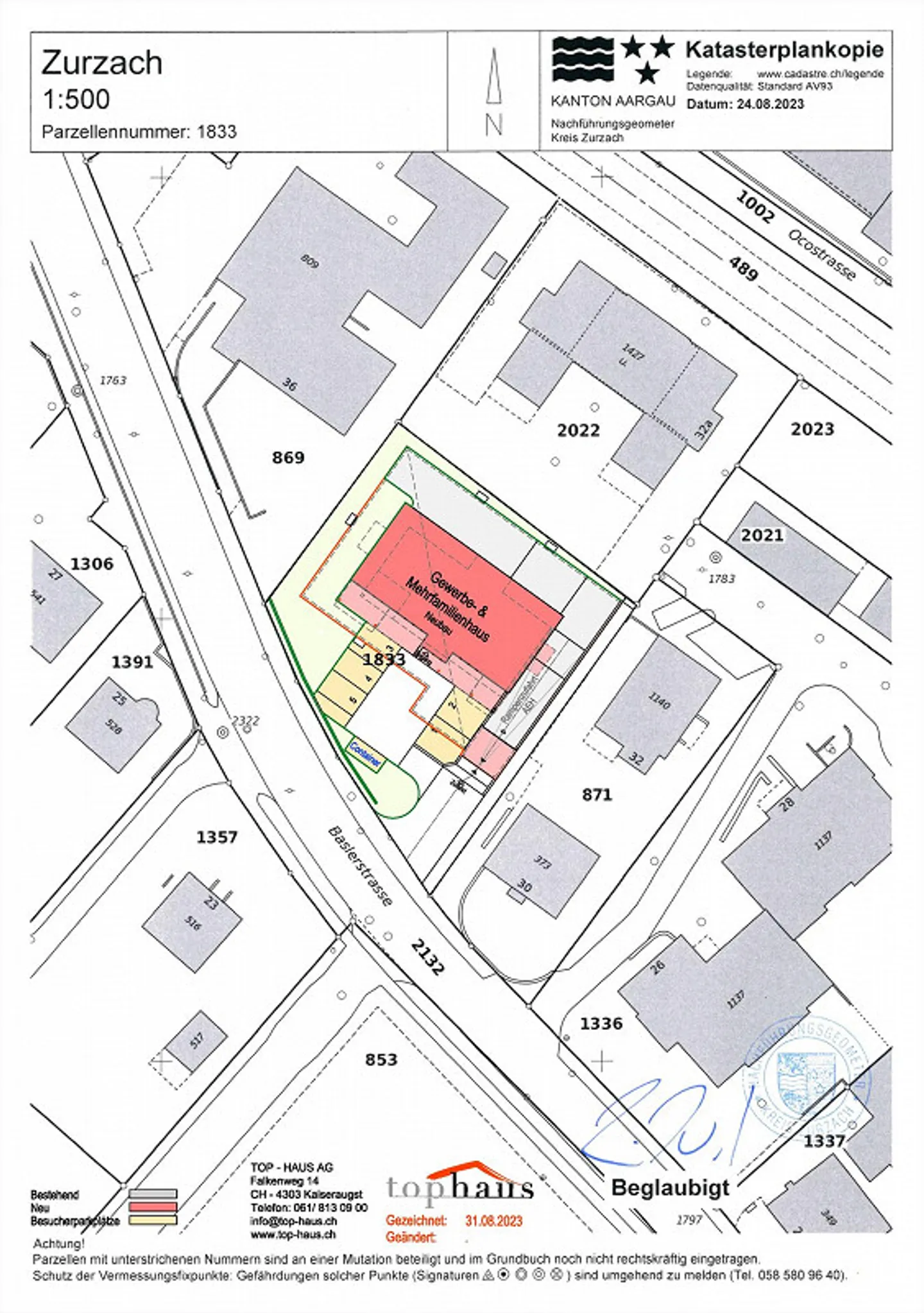 Nuova costruzione a Bad Zurzach, ultimo appartamento di 4 1/2 stanze in vendita - Foto 6 di 7