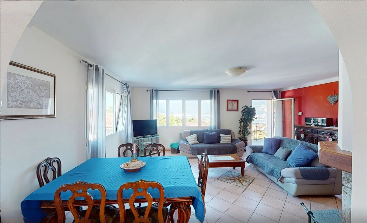 4.5 Zi.-Wohnung mit traumhafter Aussicht - Foto 10 von 17