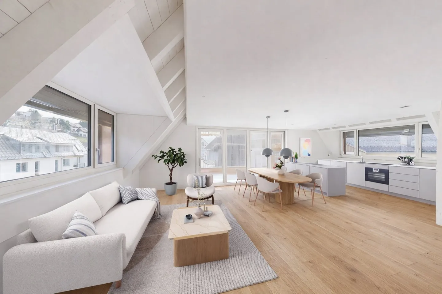 Nuovi appartamenti maisonette di 3,5 locali! Arreda ora gli interni! - Foto 2 di 5