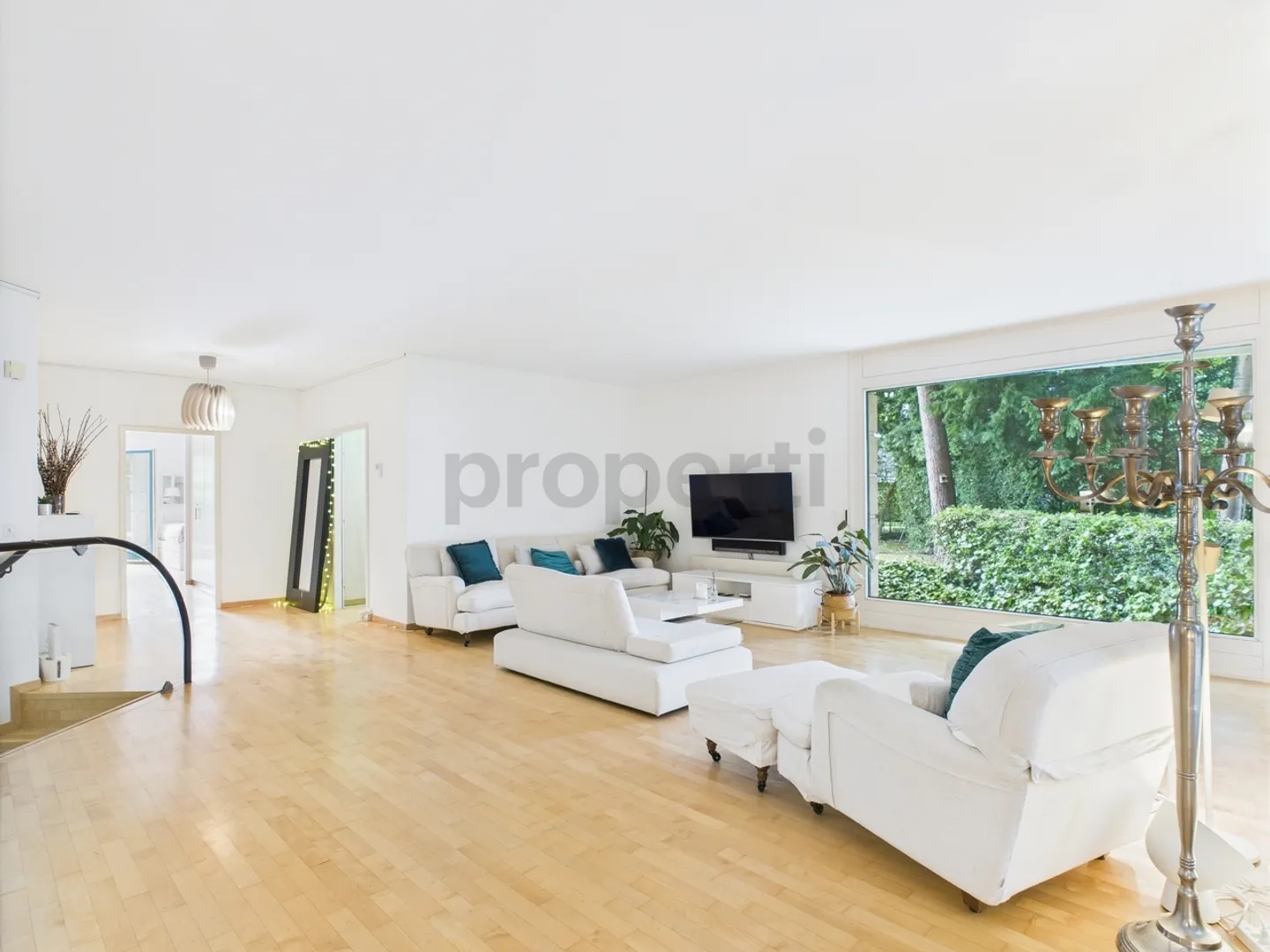 Möbliertes Duplex mit privatem Garten, Terrassen und Doppelbox Plateau de Frontenex - Foto 1 von 13