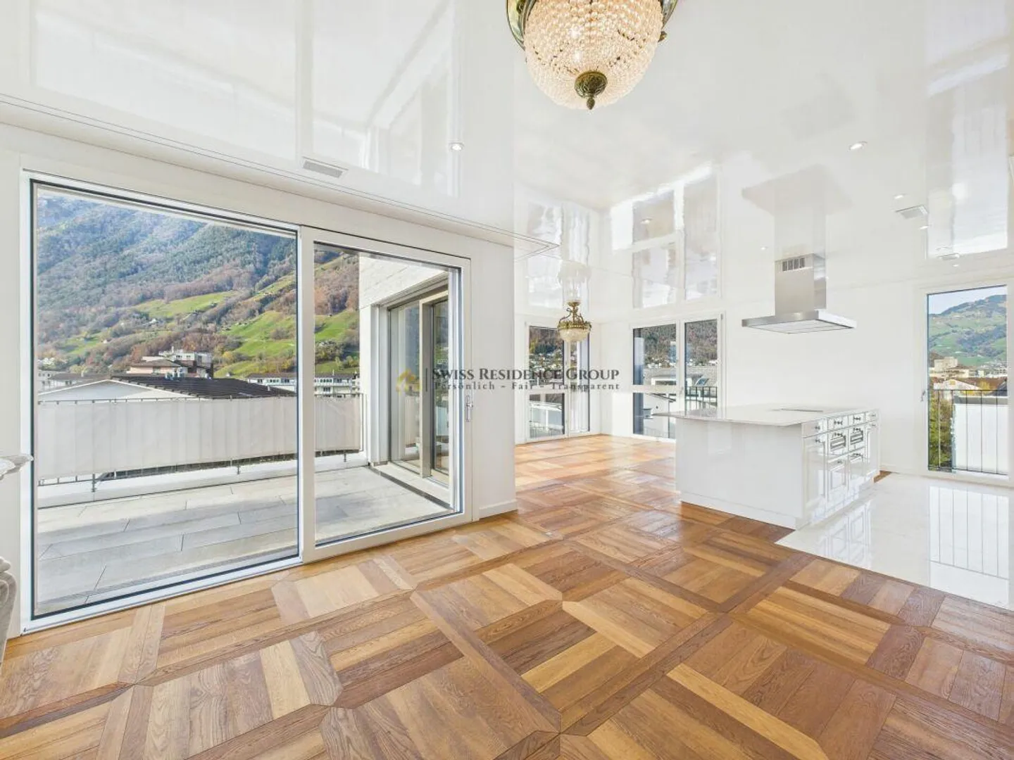 Attico da sogno con vista sulle montagne - Gioiello residenziale esclusivo - Foto 7 di 12