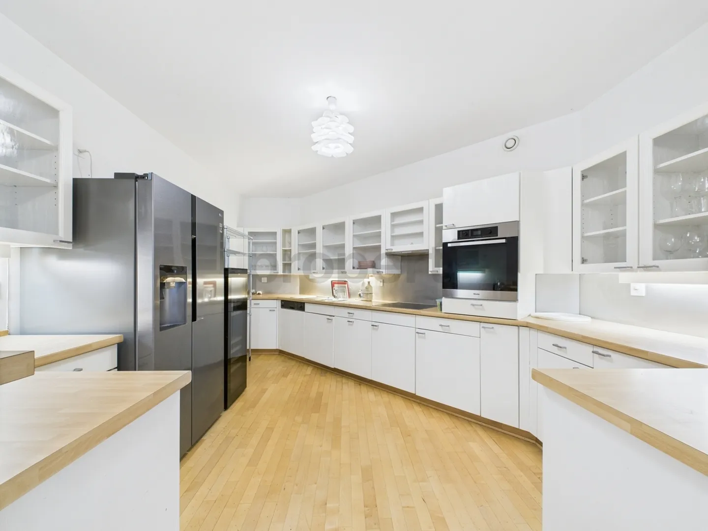 Möbliertes Duplex mit privatem Garten, Terrassen und Doppelbox Plateau de Frontenex - Foto 4 von 13