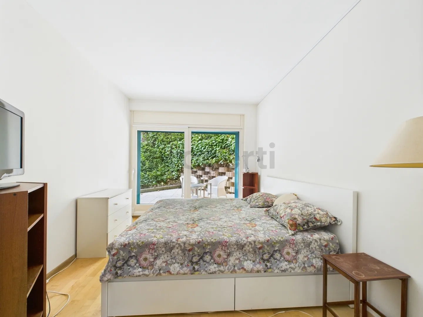 Möbliertes Duplex mit privatem Garten, Terrassen und Doppelbox Plateau de Frontenex - Foto 7 von 13
