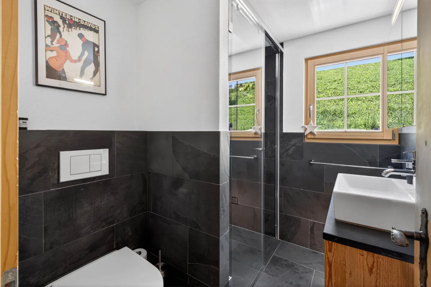 Appartement de vacances de 4.5 pièces au cœur du domaine skiable et de randonnée de Grüsch-Danusa - Photo 15 sur 37