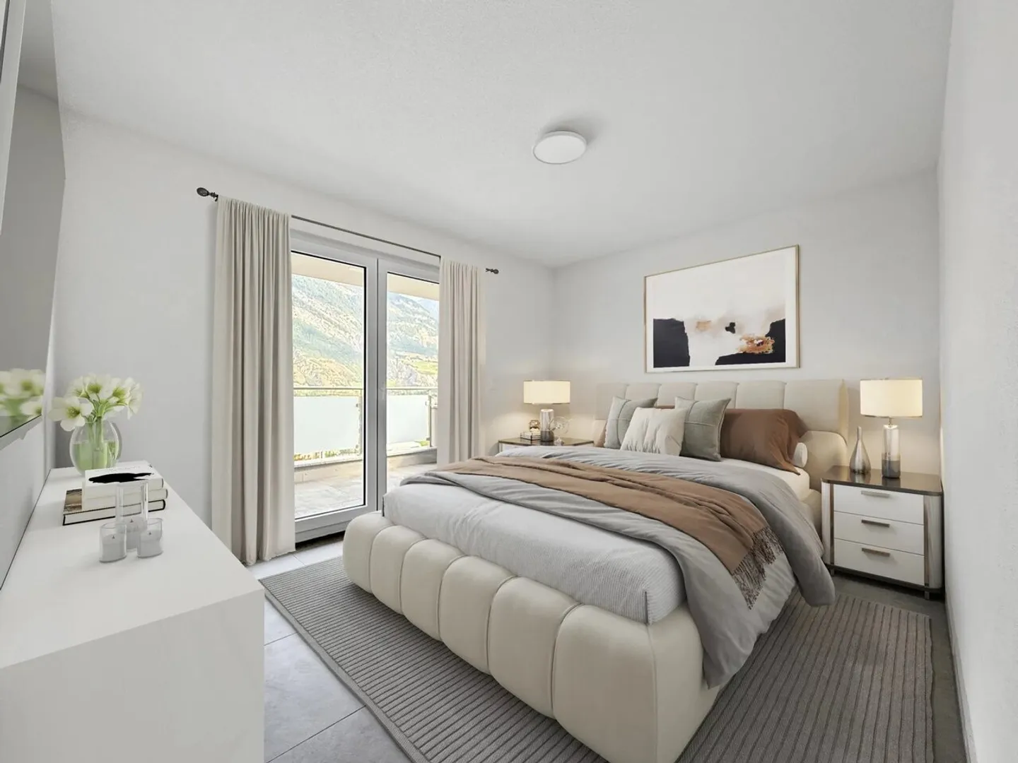 4,5 p. con vista libera - Terrazza e giardino privati - Foto 9 di 13