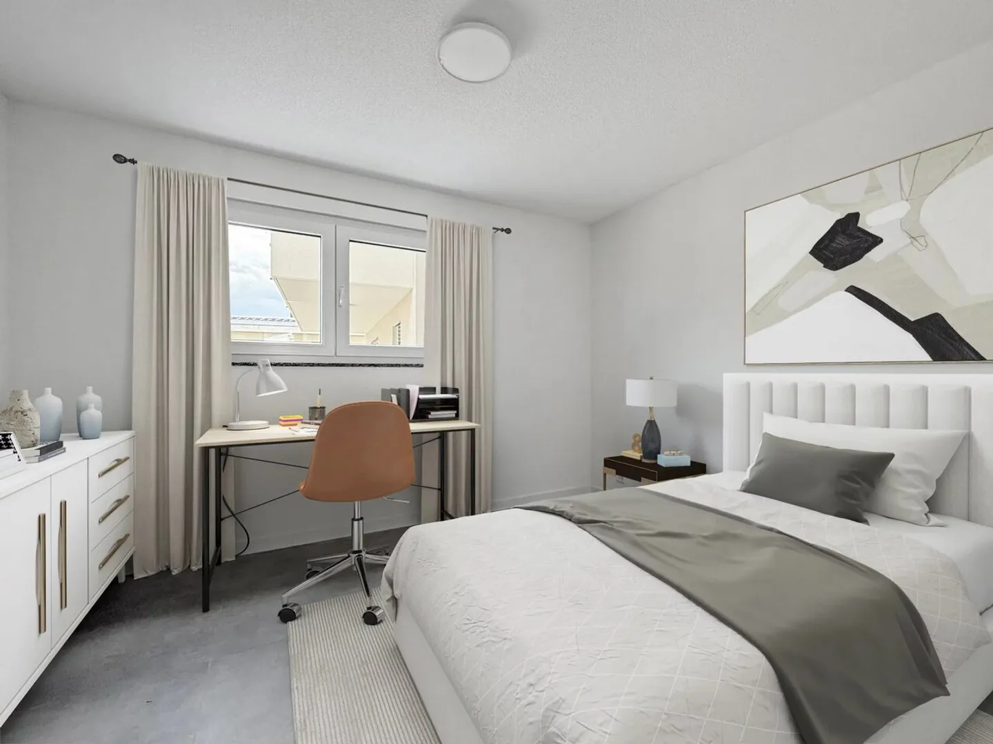 4,5 p. con vista libera - Terrazza e giardino privati - Foto 10 di 13