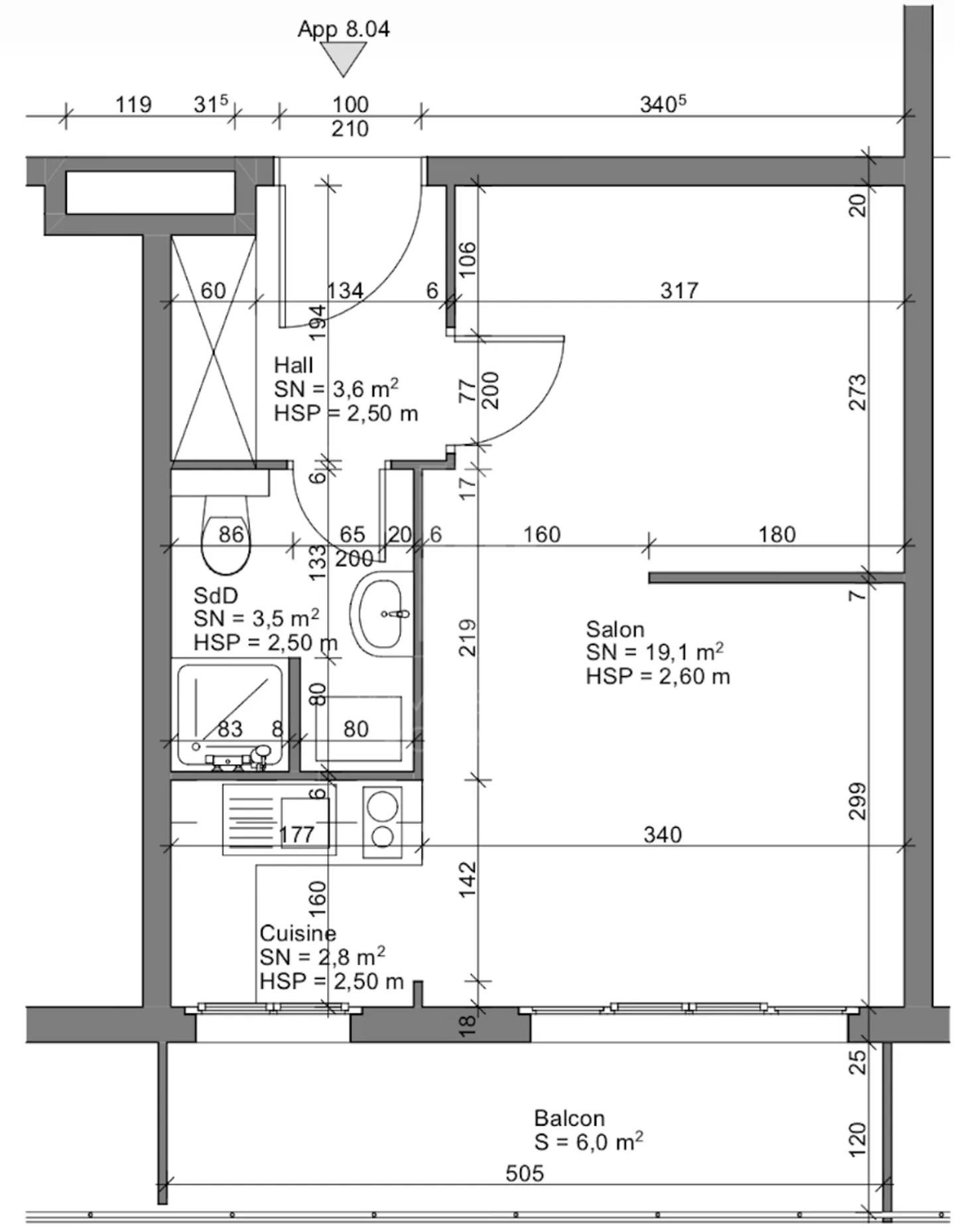 Charmante Studio Wohnung - Foto 2 von 2