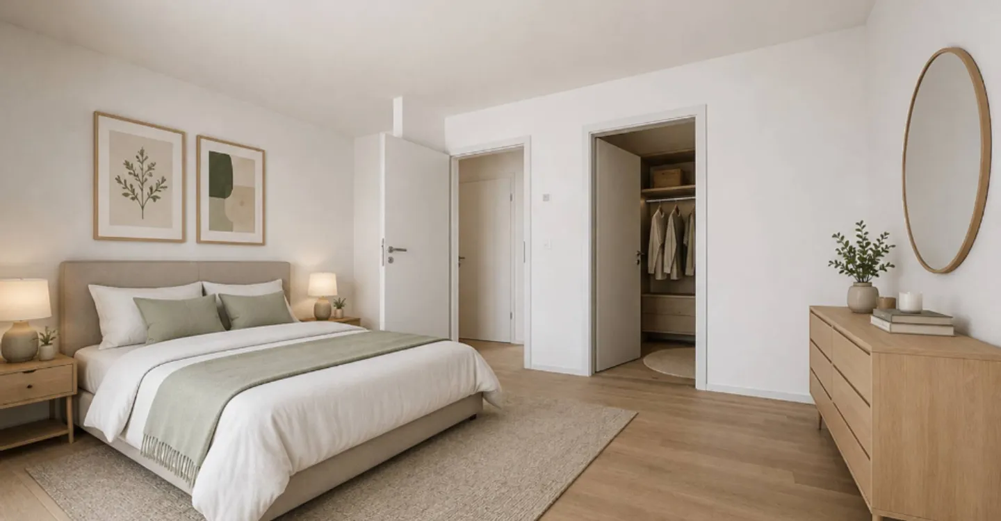 Stilvolles Penthouse mit Seeblick - Foto 6 von 12