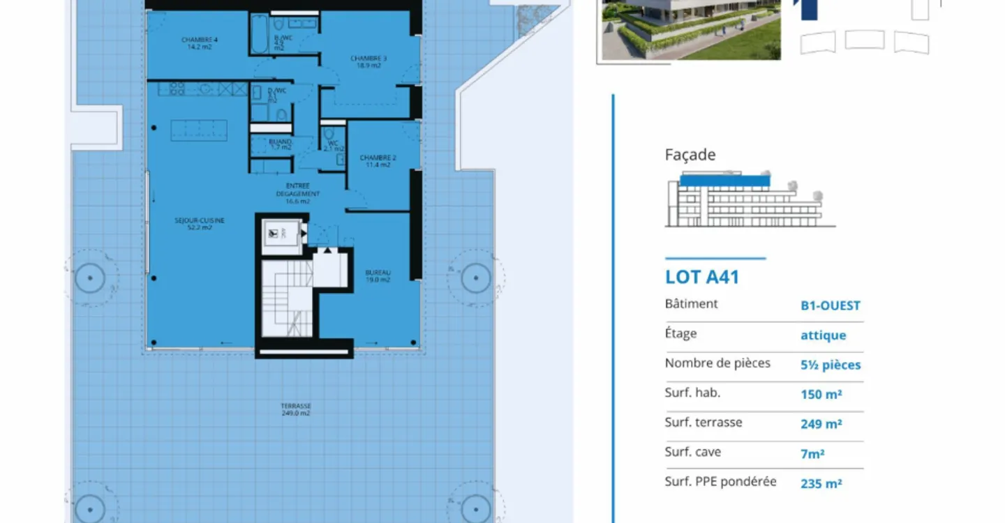 Stilvolles Penthouse mit Seeblick - Foto 12 von 12
