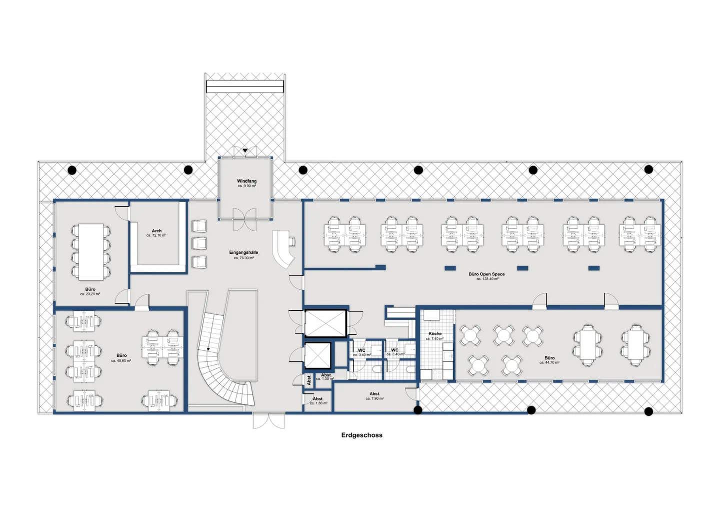 Bureaux de haute qualité directement à la HB Winterthur - Photo 5 sur 5