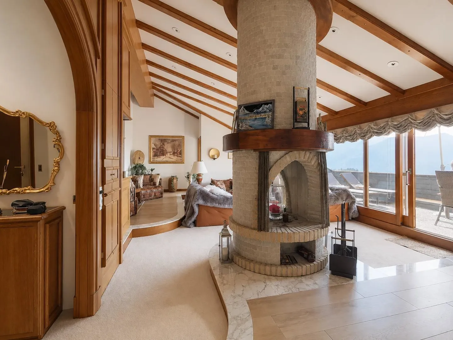 Penthouse mit Blick auf die Dents du Midi - Foto 1 von 7