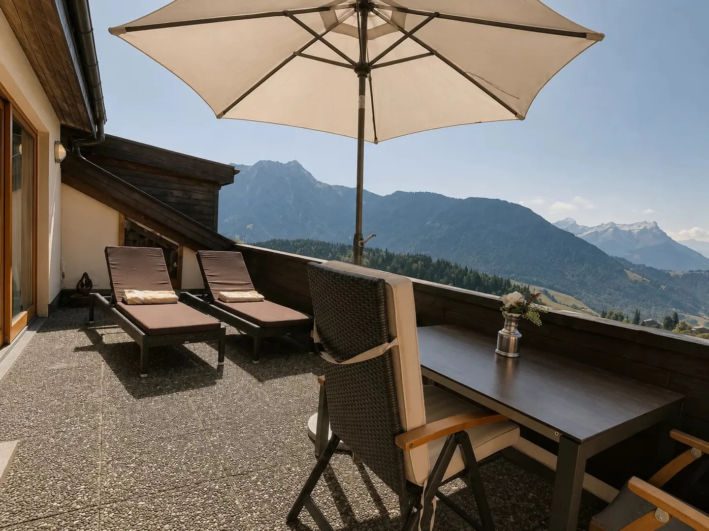 Penthouse mit Blick auf die Dents du Midi - Foto 7 von 7