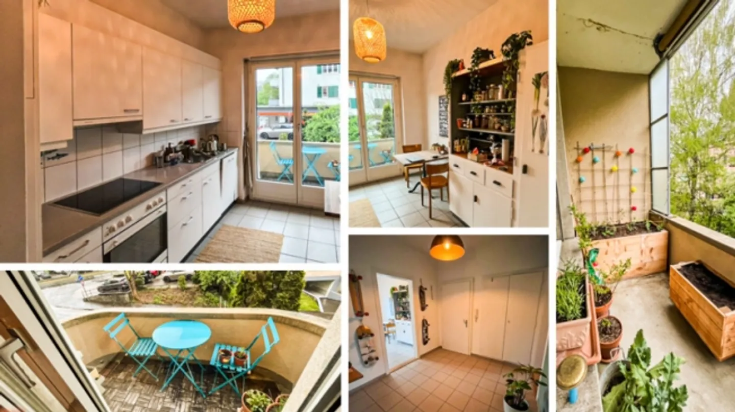 «3½ ZI-WOHNUNG IN BERN - SANDRAIN, MÖBLIERT, TEMPORÄR» - Foto 2 von 5