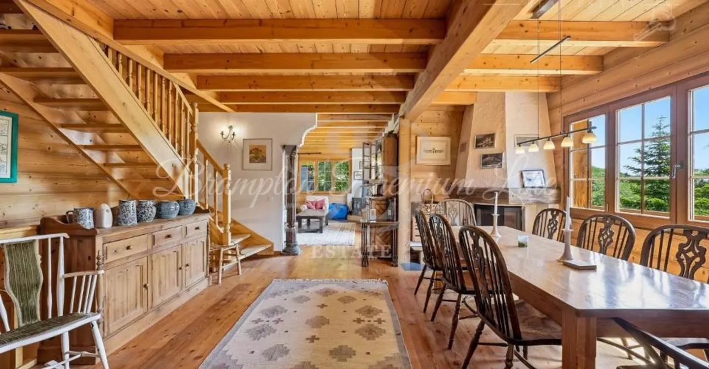 Exklusive Anzeige ? St-Cergue | Charakterchalet in bester erhöhter Lage - Foto 5 von 12
