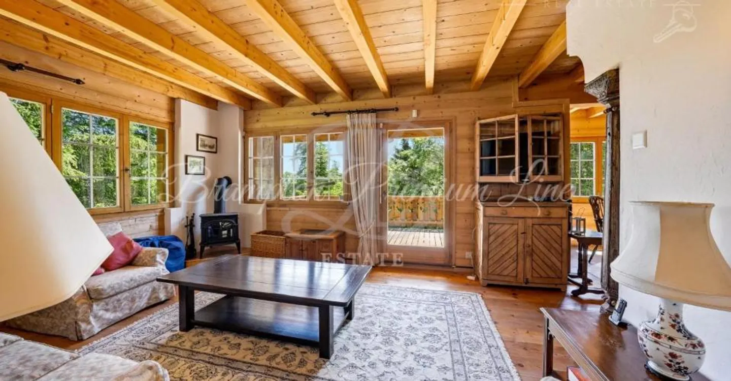 Exklusive Anzeige ? St-Cergue | Charakterchalet in bester erhöhter Lage - Foto 7 von 12