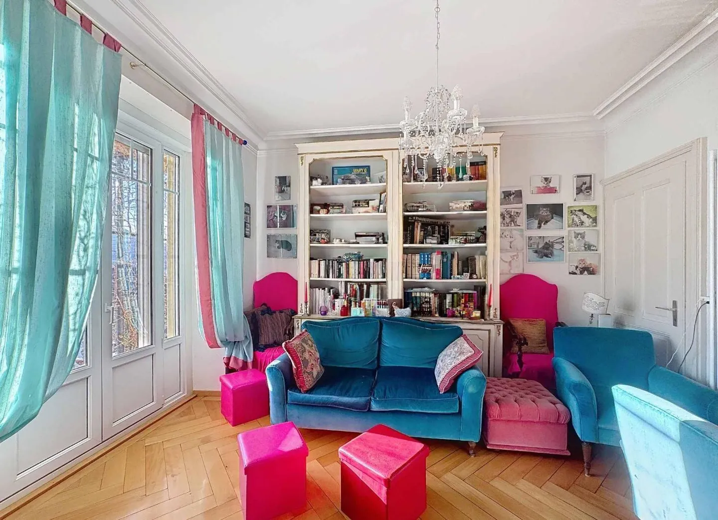 Appartement de 4,5 pièces avec charme et grand balcon - Photo 3 sur 13