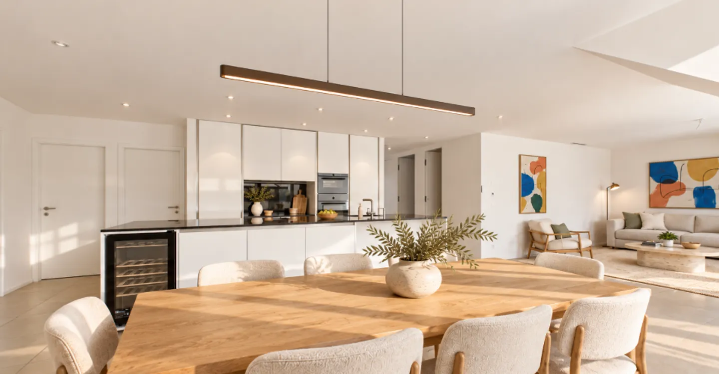 Spacieux 5,5 pièces familial avec vue dégagée à Cudrefin - Photo 1 sur 15