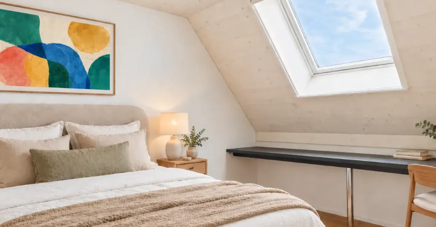 Spacieux 5,5 pièces familial avec vue dégagée à Cudrefin - Photo 8 sur 15