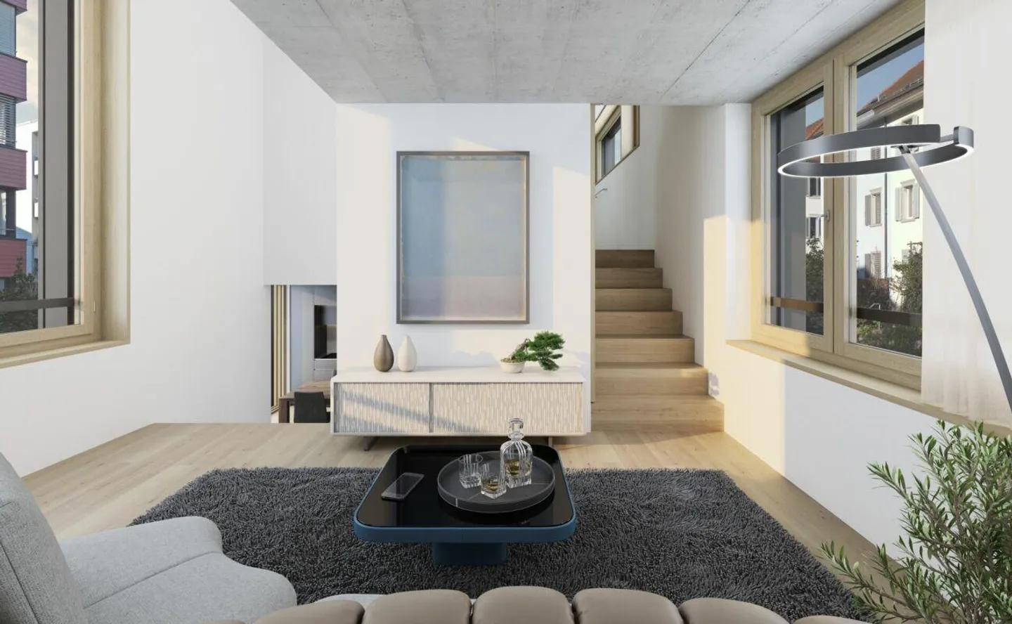 Townhouse elegante con galleria e splendida terrazza sul tetto - Foto 3 di 5