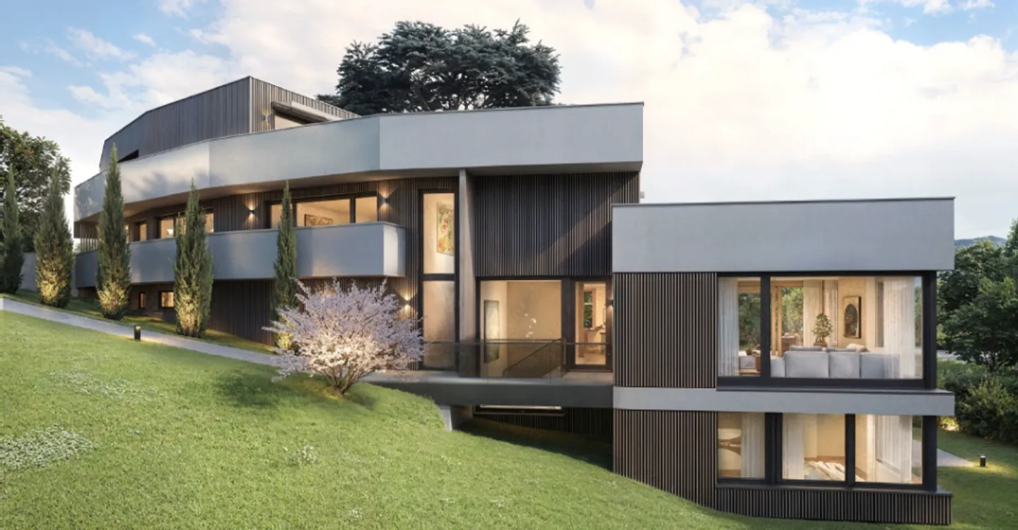 Zeitgenössische Villa am See - Foto 3 von 14