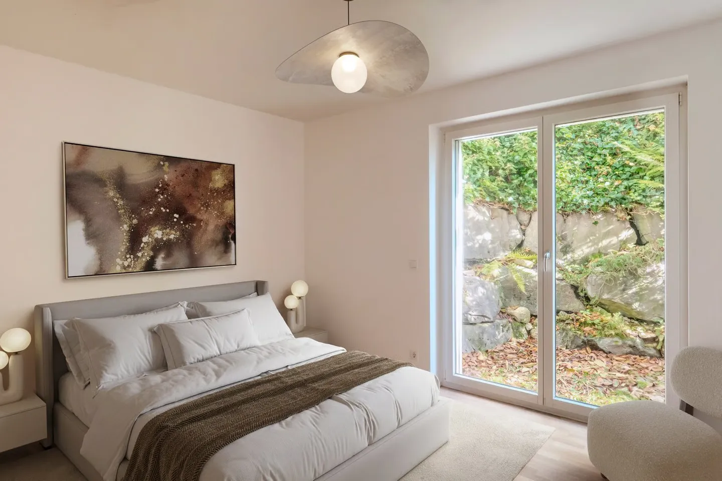 Appartement 5.5 pièces avec vue imprenable sur le lac et les montagnes - Photo 10 sur 17