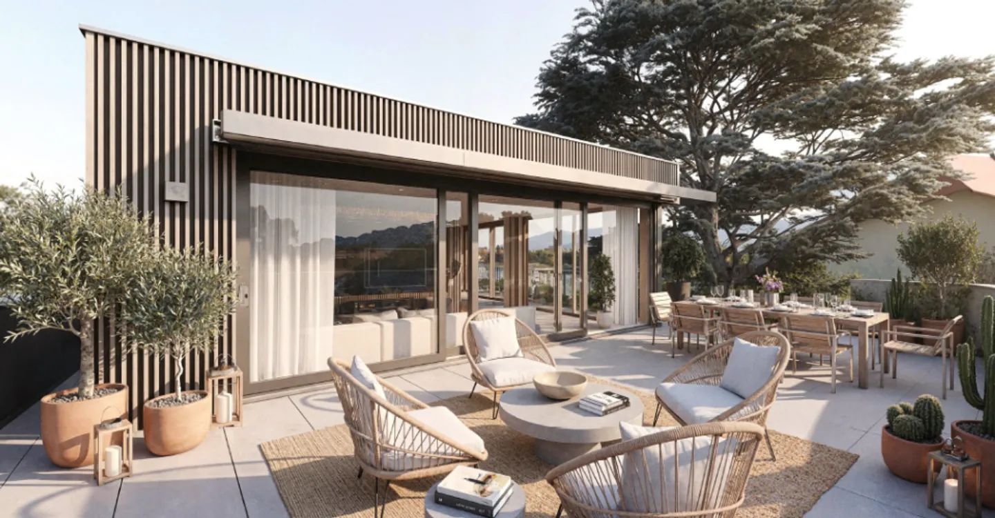 Zeitgenössische Villa am See - Foto 6 von 14