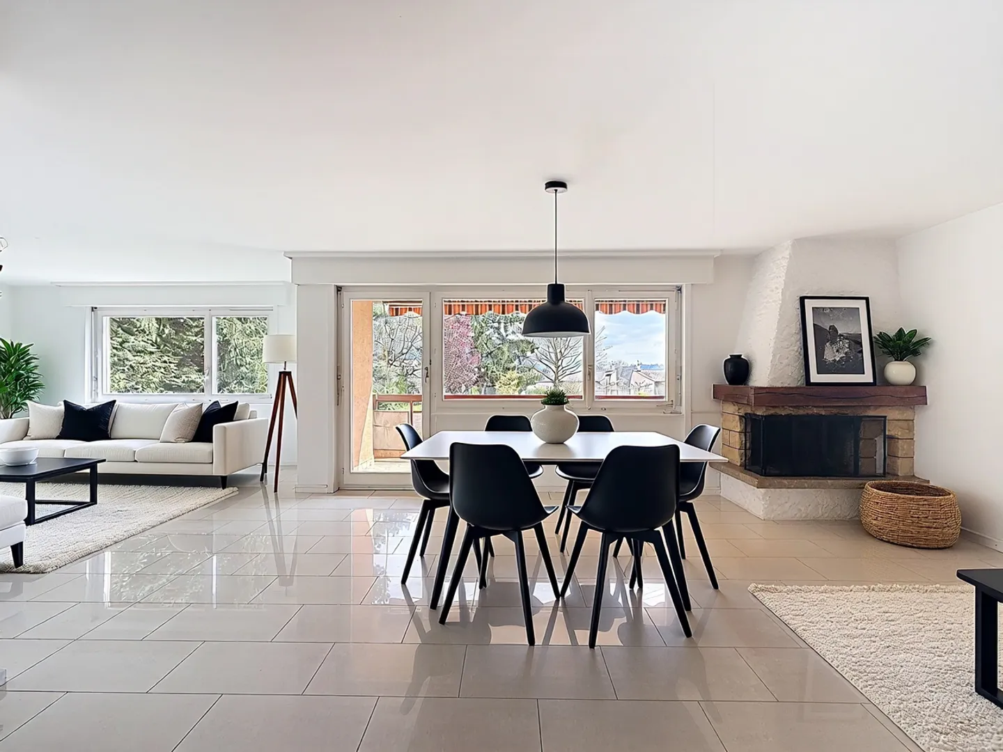 5.5 rooms on the upper ground floor in Villars-sur-Glâne - Photo 1 of 12