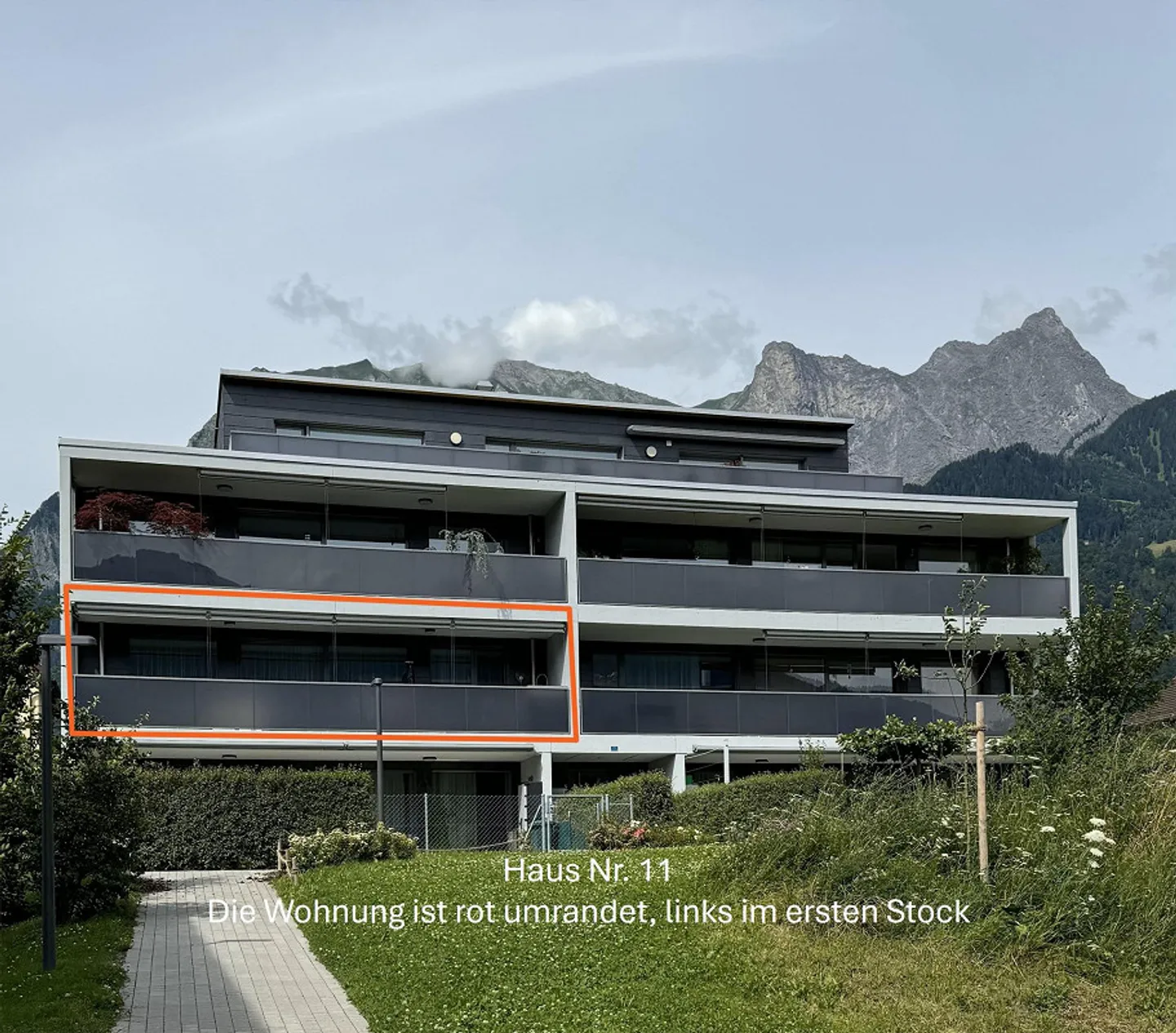 Stilvolle Wohnung in Maienfeld - Foto 1 von 7