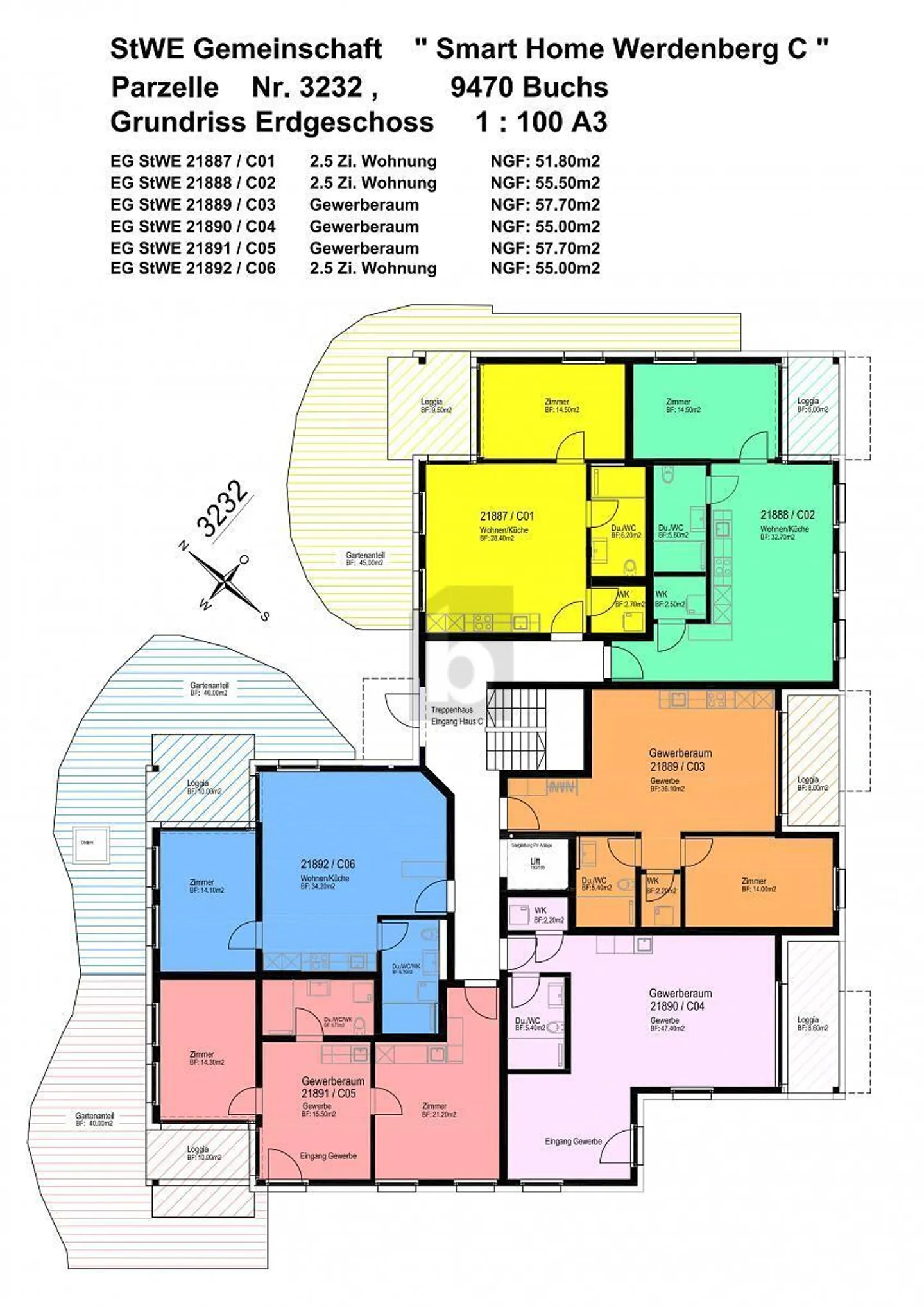 NUOVA COSTRUZIONE AL LAGO DI WERDENBERG (C001) - Foto 5 di 6