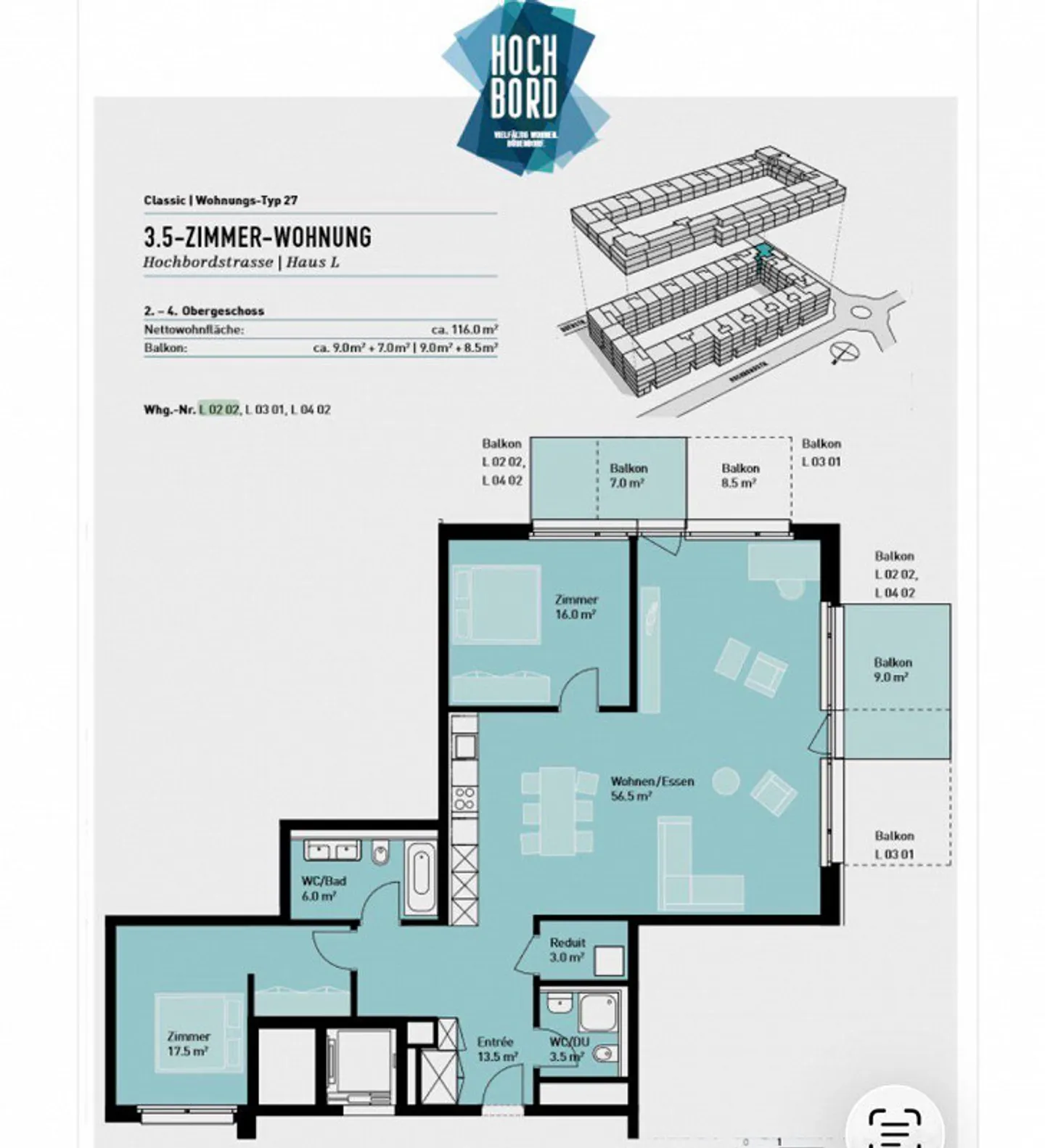Geräumige 3.5-Zimmer-Wohnung - Foto 2 von 18